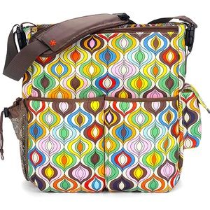 SKIP HOP Jonathan Adler Dash Diaper Bag EUC
